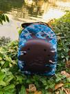 Necessarie Porta Boné Preto Azul Necessarie Porta Boné Preto Azul