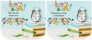 Necessarie Porta Moedas Dia dos Professores Material Relógio