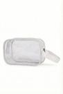 Necessarie Transparente Organizador plástico PVC 020mm Enfermagem Maquiagem Academia Escola Viagem Aeroporto