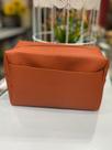 Necessarie Única Quadrada Bolso Externo - Terra Cota