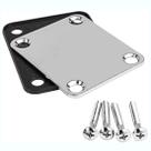 Neck Plate e borracha braço guitarra cromado reta 51X64 CR