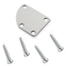 Neck plate placa junção braço guitarra baixo com parafuso Neck plate placa junção braço guitarra baixo com parafuso