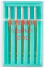 Needles Superior Threads Topstitch Titanium 70 /10, pacote com 5