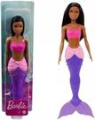 Negra Barbie Sereia Básica - Mattel HGR04-HGR06