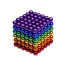 Neocube Colorido Magnético Imã Neodímio 216 Cubo 5mm Com Latinha Para Guardar Neocube Colorido Magnético Imã Neodímio 216 Cubo 5mm Com Latinha Para Guardar