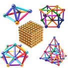 Neocube Dourado Imã Bolinhas Magnética Criativa Pirâmide Neodímio Colorida Neocube Dourado Imã Bolinhas Magnética Criativa Pirâmide Neodímio Colorida