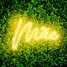Neon Led Mãe Escrita Luminosa Presente Dia das Mães