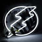 Neon Sign Pugna Ice Hockey para decoração de parede, luzes LED, quarto