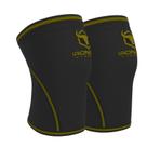 Neoprene de 7 mm com mangas de joelho Iron Bull Strength para homens e mulheres