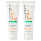 Neostrata Minesol Oil Control Kit com 2 Unidades Protetor Solar Facial com Cor FPS70 Clara 40g