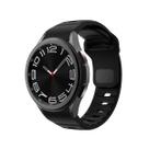 NERDCASE, Pulseira de Silicone, Compatível com Samsung Galaxy Watch 22mm, Preta