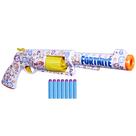 Nerf Fortnite Frenz 4 Ever Blaster - 6 Dardos e Tambor Elite Nerf Fortnite Frenz 4 Ever Blaster - 6 Dardos e Tambor Elite