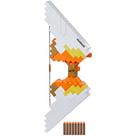 Nerf Minecraft Sabrewing Motorizado - Blaster com 8 Dardos