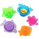 Nesting Cups Kids, chuveiro e banheira, conjunto de 5