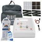 Neurodyn III Ibramed Eletroestimulador 2 Canais TENS FES Fisioterapia 8 Eletrodos Gel 1kg