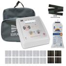 Neurodyn III Ibramed Eletroestimulador 2 Canais TENS FES Kit Completo 12 Eletrodos Gel 1kg 2 Faixas