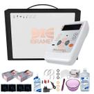 Neurodyn Portable System 6 em 1 com 02 Canais Ibramed Aparelho Eletroestimulador para Fisioterapia com Maleta e Kit Shopp Saúde