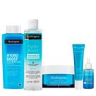 Neutrogena Hydro Boost Kit Hidratante Facial + Gel para Olhos + Hidratante Corporal + Sérum + Água Micelar