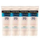 Neutrogena Kit - Protetor Solar Fps70 Neutrogena Sun Fresh X4