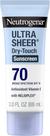 Neutrogena Ultra Sheer Broad Spectrum Sunscreen SPF 70, 3 Ounce