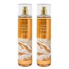 Névoa Perfumada Bath & Body Works - Açúcar de Baunilha Quente (240ml x2)