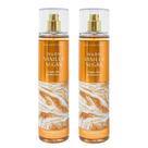 Névoa Perfumada Bath & Body Works - Açúcar de Baunilha Quente (240ml x2)