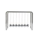 Newton's Cradle CERROPI Newton Pendulum com 7 bolas Swing 30s+