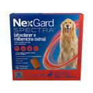 NexGard Spectra Antipulgas e Carrapatos para Cães de 30,1 a 60kg 3 Tabletes
