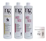 Ng De France Fast + Shampoo L, Cond. L E Másc. Intense 500g