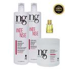 Ng de France Intense Pro Kit Completo Shampoo, Condicionador e Máscara Nutritiva Ng de France Intense Pro Kit Completo Shampoo, Condicionador e Máscara Nutritiva