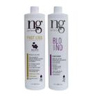 Ng De France Kit Fast Liss 1L + Condicionador Silver 1L