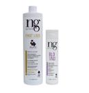 Ng De France Kit Fast Liss 1L + Condicionador Silver 300ml