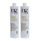 Ng De France Kit Pós Fast Liss Alisamento Manutenção do Efeito Liso Shampoo 1000ml + Condicionador 1000ml