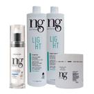 Ng De France Kit Sh Light + Cond Light 1l + Leave-in + Másc.