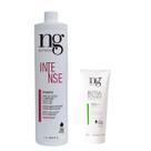 Ng De France Kit Shampoo Intense Hidratação Intensa Cabelos secos e com frizz 1l + Intra Power Leave-in Queratina Vegetal 200g