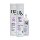 Ng De France Shampoo Silver Blond + Cond 300ml e Spray Soft Ng De France Shampoo Silver Blond + Cond 300ml e Spray Soft