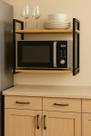 Nicho 60 cm Reforçado P/ Micro-ondas Forno Madeira Metalon Nicho 60 cm Reforçado P/ Micro-ondas Forno Madeira Metalon