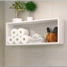 NICHO 60x30x20 RETANGULAR GRANDE 100% MDF SALA QUARTO COZINHA