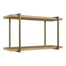 Nicho Aereo Aberto 80 cm com Metal para Quarto 100% MDF