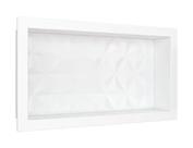 Nicho Banheiro 60 x 30 cm Mármore Sintético Texturizado - Efeito 3D