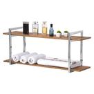 Nicho Banheiro Cromado Com Prateleiras Amadeirado 60cm Nicho Banheiro Cromado Com Prateleiras Amadeirado 60cm