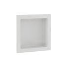 Nicho Banheiro Gaam Thin Embutir 38x38cm Branco