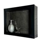 Nicho Banheiro Porcelanato Sobrepor 36x45x11 Pups Grafite