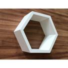 Nicho Colmeia Hexagonal Mdf 15mm Decoração 4 Pç Nicho Colmeia Hexagonal Mdf 15mm Decoração 4 Pç