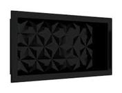 Nicho Cozimax 60x30 Preto Texturizado Triangular 99949