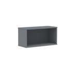 Nicho Cubo 30cm 60cm x 25cm Cinza Grafito