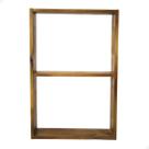 Nicho de 2 Vãos Vertical Parede Decorativo Organizador Objetos Sala