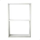 Nicho de 2 Vãos Vertical Parede Design Moderno Suporta Até 15kg