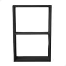 Nicho de 2 Vãos Vertical Parede Quarto Sala Com Kit Instalação