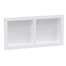 Nicho De Banheiro Para Embutir 30x60 C/Divisão HORIZONTAL-VERTICAL